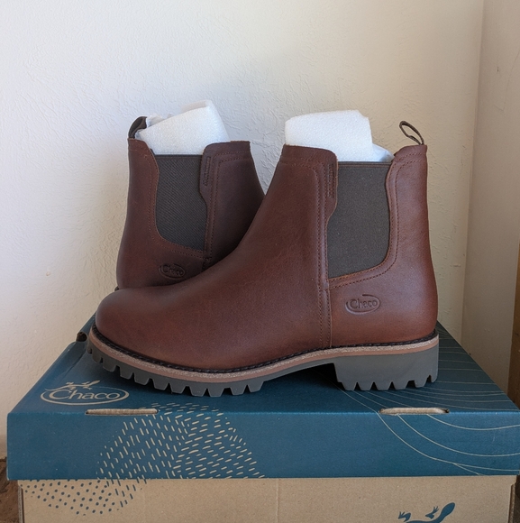 Chaco Women's Fields Chelsea Boots In Barley - Picture 6 of 11